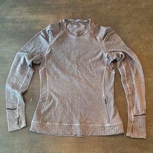 lululemon athletica Light Gray Women's Crew Neck Sweater